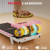 Tapis Roulant T7, Velocità 1-6KM/H, 5% Inclinazione Manuale