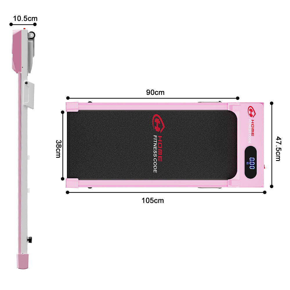 Tapis Roulant T7, Velocità 1-6KM/H, 5% Inclinazione Manuale