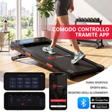 Tapis Roulant Y5 con Motore Brushless, 0%-15% Inclinazione Automatica