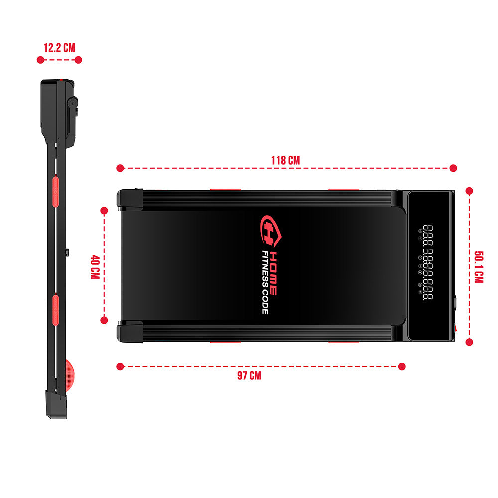 Tapis Roulant Y5 con Motore Brushless, 0%-15% Inclinazione Automatica