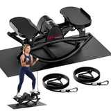 Stepper a Forma di U con Bande Elastiche e Tappetino Antiscivolo