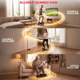 Stepper a Forma di U con Bande Elastiche e Tappetino Antiscivolo