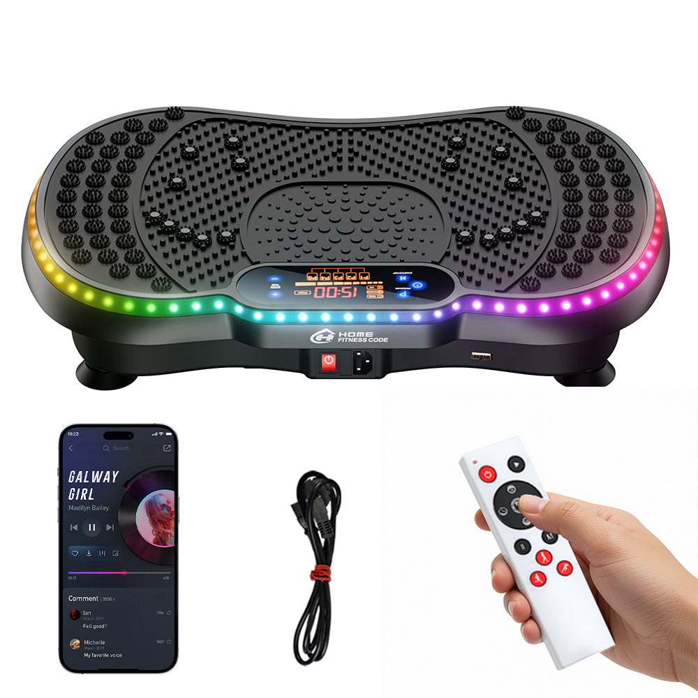 Pedana Vibrante C1, con Illuminazione a LED
