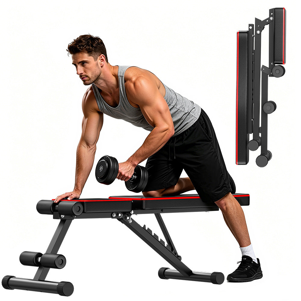 Panca da Allenamento Pieghevole B1, Schienale Regolabile