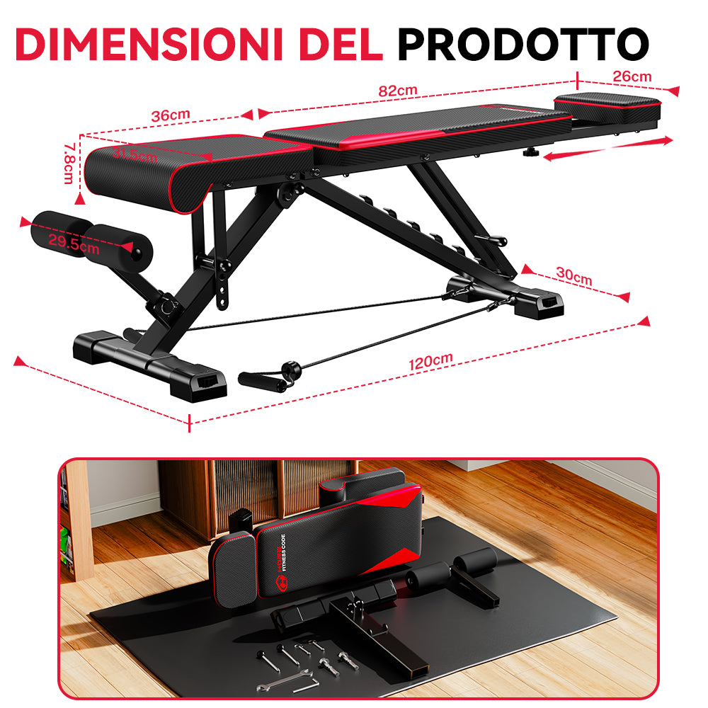 Panca da Allenamento Pieghevole